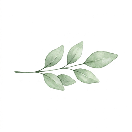 Botanical Leaf Accent